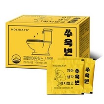 홀리데이즈 매일 상쾌한 쾌변 쑤욱변 프로바이오틱스 건강기능식품, 700g, 28개