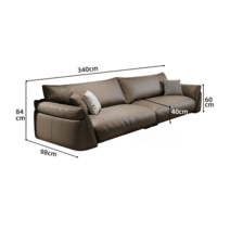 넓은쇼파 디자인이태리 고급쇼파 통가죽소파, 15일, 7.G 3400