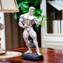 보디빌딩 피트니스 우승 피규어감사패 상패 헬스트로피 실버 상폐 트로피, 2