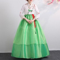 SAMARA 가을 여성 한복 한복원피스 전통의상 무대의상 중전한복 성인 Tfybmh