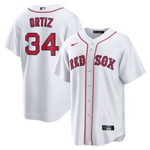 [해외] 나이키 저지 유니폼 MLB 데이빗 오티스 보스턴 레드삭스 얼터네이트 플레이어 저지 화이트 894951