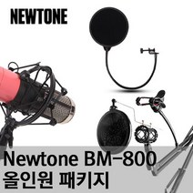 Newtone BM-800 올인원 마이크 패키지, [01]Blue