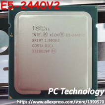 리퍼 CPU 오리지널 인텔 제온 cpu OEM 버전 1.90GHz 8 코어 20MB LGA1356 E5 2440 V2 95W E5-2440V2 무료, 한개옵션0