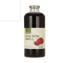 ORGA 무가당 유기농 석류주스 1000mL, 10개