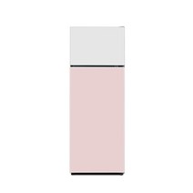 하이얼 HRT210MDWP 206L 인테리어 이쁜 디자인 냉장고 파스텔 글라스도어