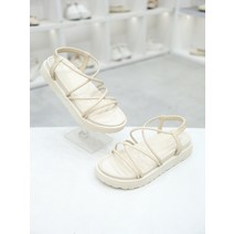 코디엘루 라운드 쿠션 통굽 글래디 스트랩 샌들 4cm SPCD57071