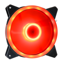 120mm 케이스 팬 컴퓨터 냉각 쿨러 몰 렉스 3PIN 다채로운 라디에이터 섀시 12V 12cm Ventilador, 해외배송_Red | 2PcS