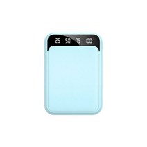 소형 미니 파워뱅크 배터리 보조 원래 80000mAh 보조베터리 휴대용 단방향 빠른 충전기 외부 Xiaomi 아이폰 삼성 화웨이, 50001 mAh-100000 mAh, 파란