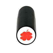 골프공도장 골프공 마킹 표시 스탬프 마크 골프볼 마커 1 pc 스탬퍼 다양한 패턴 빠른 건조 내구성 오래 지속되는 기호 액세서리 선물 새로운, 붉은 네잎, 씨엔