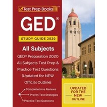 GED Study Guide 2020 All Subjects:GED Preparation 2020 All Subjects Test Prep & Practice Test Q..., Test Prep Books