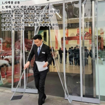 YUZHAN 비닐커텐 방풍비닐 현관문방풍비닐 PVC커튼 투명천막비닐 방풍비닐커튼 초내한비닐커튼 현관방풍비닐커튼, 높은280