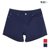[니] [NII] 여성 롤업 3부 바지_2NNYDSTM4222