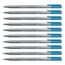 스테들러 트리플러스 화인라이너 334 수성펜 0.3mm, 301, 10개입