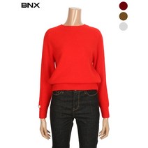 BNX 라운드넥 심플 컬러 니트 BW2KP044M0