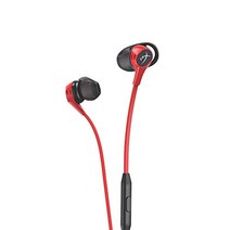 HyperX Cloud Earbuds 게이밍 이어폰 인라인 마이크 Nintendo Switch 메이커 2년 보증 HX-HSCEB-RD 재택근무 텔레워크 화상회의 리모트 워크