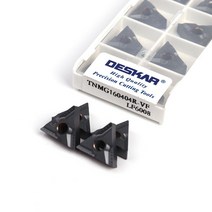 선반 밀링 바이트 Deskar tnmg160404 tnmg160408 ma r-vf l-vf lf6008 원래 cnc 도구 초경 인서트 합금 인서트 절단에 사용, tnmg160404l-vflf6008, 10개(1상자)