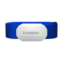 심박계 심박수 측정기 운동 CooSpo-H808S 방수 야외 러닝 사이클링 가슴 심박수 모니터 블루투스 ANT + Wa, 04 H808S White   Blue