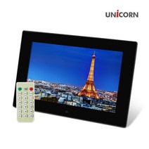 유니콘정보시스템 LTD-1000IPS 10인치IPS패널 디지털액자/전자액자/동영상/슬라이드쇼/전자사진액자/포토프래임/소중한선물 홍보 광고 가족사진 디지털액자, 선택1, 선택1