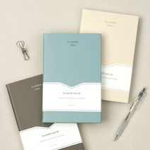 기타 바보사랑[대시앤도트]PLANNER 2023 S (날짜형), 라떼그레이