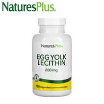 네이처스플러스 난황 레시틴 Egg Yolk Lecithin 포스파티딜 콜린 이노시톨 난유캡슐 600mg 90정
