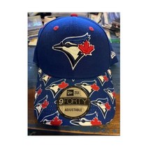 New Era 0192860625919 뉴에라 토론토 블루제이스 라우드머스 9FORTY 스냅백 모자 블루 *NEW*