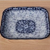삼보도자기 정사각 접시 여주도자기 파인차이나(fine china) 강한내구성과 고품격 식기