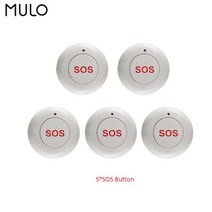 노인 장애인 비상벨 응급벨 433mhz 홈 도난 보안 경보 시스템과 위한 응급상황 49, 5개