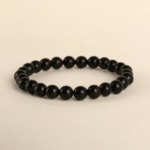 염주 단주 불교용품 흑단 나무, 8mm 샌달우드 비즈 핸드메이드 비즈, 15cm