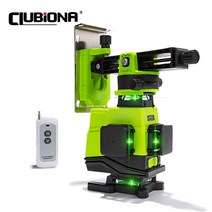 레이저 수평자 clubiona 4d German laser core floor and ceiling green lines remote control laser level, ie16-h15