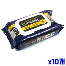 IGZ631381 매직스펀지블럭주방청소 엠보싱 크리너 액정클리너 캡형 청소포x10개 고독사청소 유성매직, 1