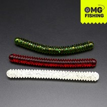 오마이갓피싱 더블링거 4인치 소프트베이트 스트레이트 웜 배스 웜 루어낚시 국내생산, OR-7(플로우팅)