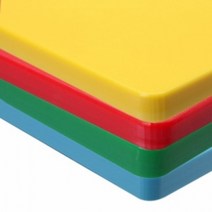 코멕스 플라스틱 업소용 내열 위생도마 모음, 화이트 (1개입)