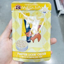 웨루바 파우치 펌킨 릭킨 치킨(노랑) 85g, 단품, 단품