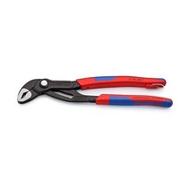 Knipex 87 02 250 T 워터펌프플라이어 코브라 984인치 소프트 핸들과 테더 어태치먼트 포인트 포함, 250 milliliters, 멀티컬러