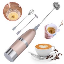 미니 핸드믹서Wire for Cooking Stainless Durable Drink Whisk Spiral Frother Milk Heads Three Mixer St, 01 as show