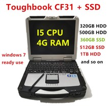 파나소닉 터프북 러기드 cf31 노트북 코어 i5 hdd ssd 4g ram win7 cf 31 cf-31 for star c4c5c6 진단 도구, cf31 i5 4g 360기가 ssd