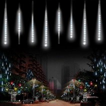 LED 양면스노우폴 100cm 흐르는 LED스노우펄 LED스노 888EA, 혜영쿠팡81 본상품선택