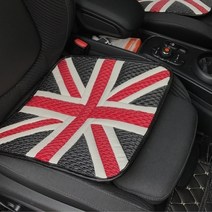 언제나말금 차량용 에어메쉬 통풍 방석 시트 쿠션 여름용 메쉬, 레드잭