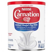 네슬레 카네이션 탈지분유 무지방우유 Instant Nonfat Dry Milk 645g, 1개