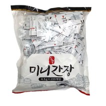 업소 배달 포장용 생선회 초밥 소포장 미니 간장 ( 4.5gX200봉 ) X10봉, 미니간장200입 10봉