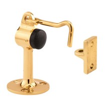 Prime-Line J 4601 도어 플로어 스톱 홀더 포함 5.4cm(2-1/8인치) 황동 414189