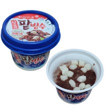 롯데제과 일품 팥빙수 240ml 6개 롯데 팥빙수