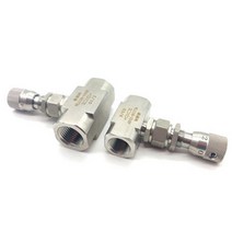 니들 밸브 스테인레스 스틸 내부 와이어 미세 조정 304 유량 조절 wl11h320p 나사 식 진공 패널 스케일, 14, 14