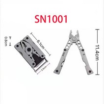 뺀찌 SOG SN1001 SN1011 멀티 툴 접이식 나이프 플라이어 전술 나일론 벨트 야외 생존 자석 방어 하이킹 캠핑 장 EDC, SN10011