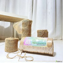 청년농부 녹화마대(10cm 20cm 30cm)20m/녹화끈 조경용품 쥬트로프 쥬트봉 월동자재 월동끈, 끈4mm