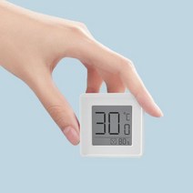 디지털온도계 체온계 온습도계 온도센서 정확한습도계휴대용 미니 디지털 온도 습도계 전자 벽 장착 실내, 한개옵션1, 02 Thermo-hygrometer