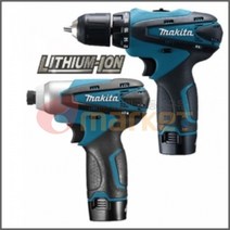 마끼다 충전콤보세트LCT204 10 8V 1 3Ah 2pack 임팩트, 1개