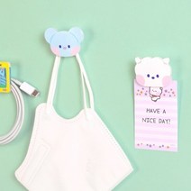 [BT21] 아크릴 마그넷 클립 세트 - 미니니/집게 자석 캐릭터클립, 치미