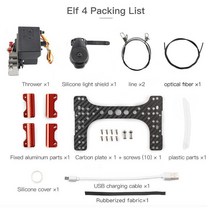 팬텀4 DJI 팬텀 4 / 4pro 드론용 드론 에어드롭 시스템 플라잉 에어 서보 스위치 키트, [01] Black