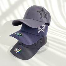 코코로맨틱 별 입체 자수 볼캡 모자 9 Color